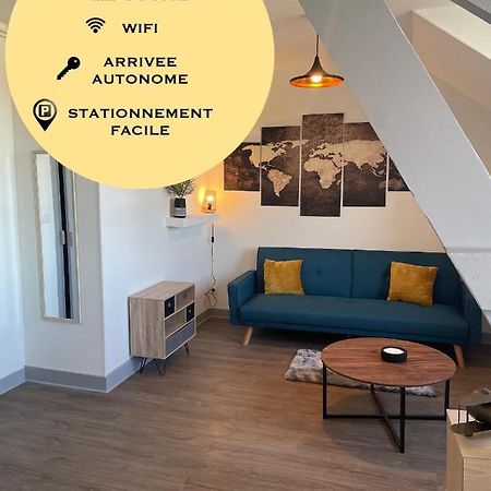 T2 4 Pers Face Gare Sncf Appart Hotel Le Cygne 6 Bourges Ngoại thất bức ảnh